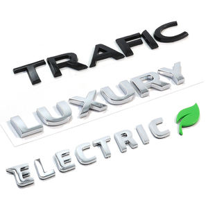 हॉट सेल स्टिकर क्रोम लेटर्स अनुकूलित एबीएस प्लास्टिक कार नेमप्लेट वाटरप्रूफ टिकाऊ ऑटो क्रोम बैज प्रतीक - Product Image 1