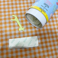 40 pièces de fil dentaire biodégradable pour enfants, poignée longue de haute qualité, fabricant chinois