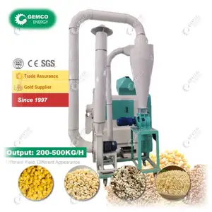Machine à éplucher le riz, le blé, les fèves, les lentilles et le maïs pour décortiquer le millet de maïs noir.