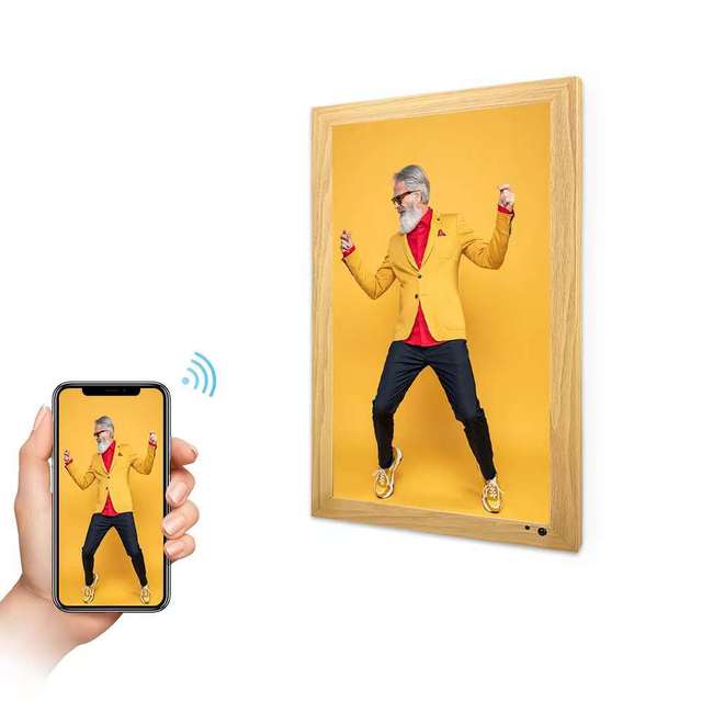 Shenzhen Cintoe Skylight Frameo Gif 32/43/49/55/65 Inch LCD WiFi Smart Digital Poster High Definition Anti-Glare SDK Shopping