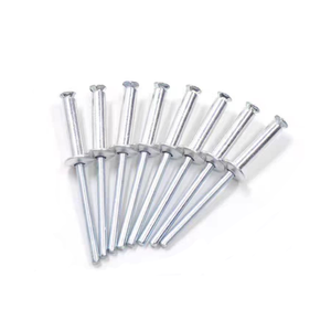 Rivets aveugles à tête plate en aluminium et acier au carbone galvanisé Type de <span class=keywords><strong>fleur</strong></span> à peler Rivets à fleurs pop - Product Image 4