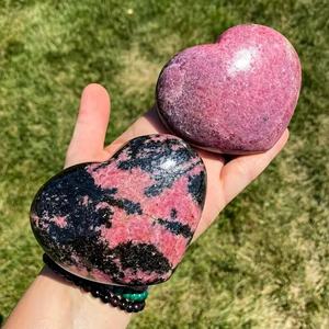 Cœur en cristal de jaspe océanique gravé, Feng Shui, DIY, décoration élégante pour <span class=keywords><strong>la</strong></span> maison et le bureau, cadeau idéal pour <span class=keywords><strong>la</strong></span> fête des mères - Product Image 3