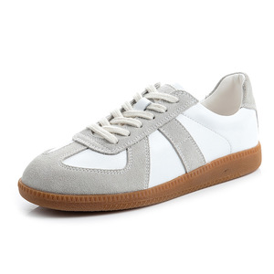 Sneakers Unisex Stile GAT Personalizzate OEM ODM, Scarpe Casual Basse in Pelle Bianca e Camoscio, Suola in Gomma, Sneaker Retrò alla Moda - Product Image 1