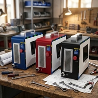 Machine de soudage au laser QCW légère et facile à transporter, soudeuse numérique pour les tâches de soudage métallique en atelier et en extérieur