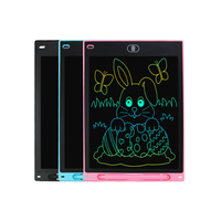 Cadeaux de Noël pour enfants, tablette d'écriture LCD 8,5/10/12 pouces, tablette de dessin numérique pour enfants, tablette d'écriture LCD, bloc-notes coloré
