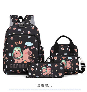 Winter Clearance New Style High-Looking Schoolbag for Junior High <b>School</b> Students Large Capacity Lightweight Nylon <b>Backpack</b> - Product Image 6