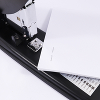Foska Agrafeuse Industrielle Manuelle Robuste 100 à 200 Feuilles, Reliure de Documents de Bureau Sans Effort