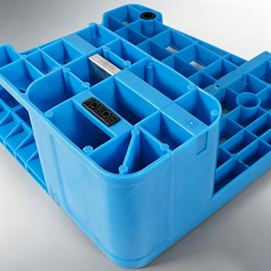 Palettes en plastique robustes à simple face, surface en maille double face, palettes en maille de caoutchouc HDPE, palettes en plastique, palettes Euro - Product Image 5