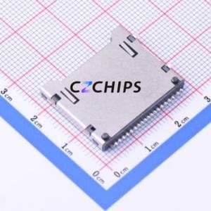 XKSD-1250-29 <b>SD</b> <b>Card</b> / Memory <b>Card</b> Connector SMD Connector Plug-In Type Standard <b>SD</b> <b>Card</b> <b>Card</b> <b>Holder</b> 2.9mm - Product Image 2