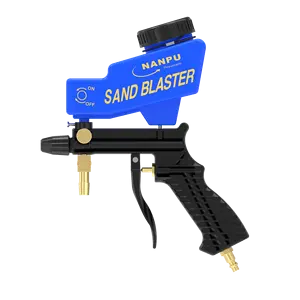 Pneumatic Tools Sandblaster Portable Media Blaster Sand Blasting Nozzle Gun Air Sandblasting