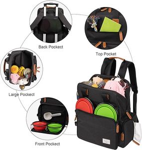 Free Sample Foldable Cat <b>Backpack</b> for Cats and <b>Dogs</b> Large Capacity Portable Pet <b>Backpack</b> Outdoor Travel Pet Bag - Product Image 6