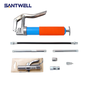 Pistola de Engrase Manual de 120 CC y 3 oz, Cabezal de Aleación de Aluminio, Alta Presión, Antiderrames, Accesorios para Herramientas de Engrase - Product Image 1