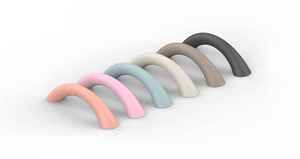 Semicircle Silicone Dumbbell <b>2kg</b> Set for Strength Training Aerobic Exercise Wholesale Factory Bulk Manufacturer Supplier - Product Image 6