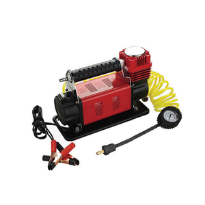 Ağır 12V/24V oto lastiği aracı iki silindirli DC şişirme pompası araba hava kompresörleri pnömatik aletler - Product Image 3