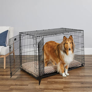 Cage pour chien de grande taille, cage pour animaux de compagnie en fil métallique de haute qualité, enclos de jeu pour animaux de compagnie pliable, cage pour animaux de compagnie de grande taille - Product Image 1