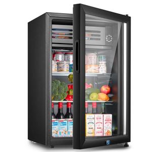<span class=keywords><strong>Mini</strong></span>-réfrigérateur compact silencieux pour hôtel, bar, avec porte vitrée, <span class=keywords><strong>mini</strong></span>-bar, petit congélateur, armoire à vin, réfrigérateur à thé - Product Image 1