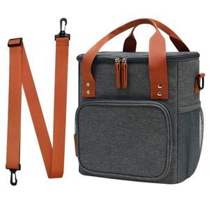 Sac à déjeuner réutilisable pour le bureau, l'école, les pique-niques, la plage, boîte à déjeuner étanche, sac isotherme pour hommes et femmes - Product Image 1