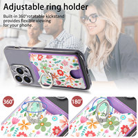 Portefeuille adhésif en cuir PU durable pour téléphone, avec plusieurs emplacements pour cartes, poche à monnaie et béquille pour iPhone, Samsung, Google Pixel, RedMI