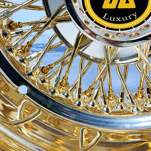 JZ – roues OEM à rayons 18, 19, 20 pouces, 13x7, alliage de fil de voiture, roues forgées à rayons pour Cadillac <span class=keywords><strong>Chrys</strong></span> - Product Image 2