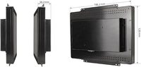 Nuevo Monitor Táctil Capacitivo de Marco Abierto de 7 Pulgadas, Táctil de 10 Puntos, 1024x600, 300 Nits, Pantalla Impermeable IP65, Montaje en Panel VESA
