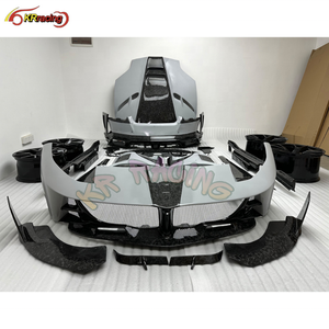 ชุดแต่งคาร์บอนไฟเบอร์แบบฟอร์จบางส่วน สำหรับ <span class=keywords><strong>Ferrari</strong></span> 812 Superfast GTS พร้อมสปอยเลอร์ฝากระโปรงหน้า - Product Image 2