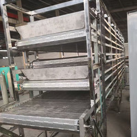 Convoyeur à chaîne à plaques, équipement de transfert robuste pour les lignes de production de fonderie