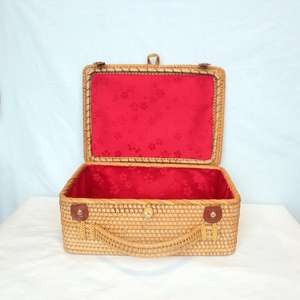 De moda de mimbre maleta - Product Image 3