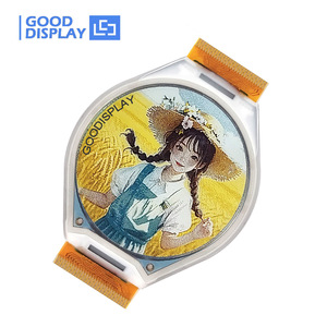 GDEH0169E01 Panel de Tinta Electrónica Circular de 1.69 Pulgadas, 6 Colores, 400x400, 236PPI, QSPI, Bajo Consumo, para Dispositivos Vestibles - Product Image 3