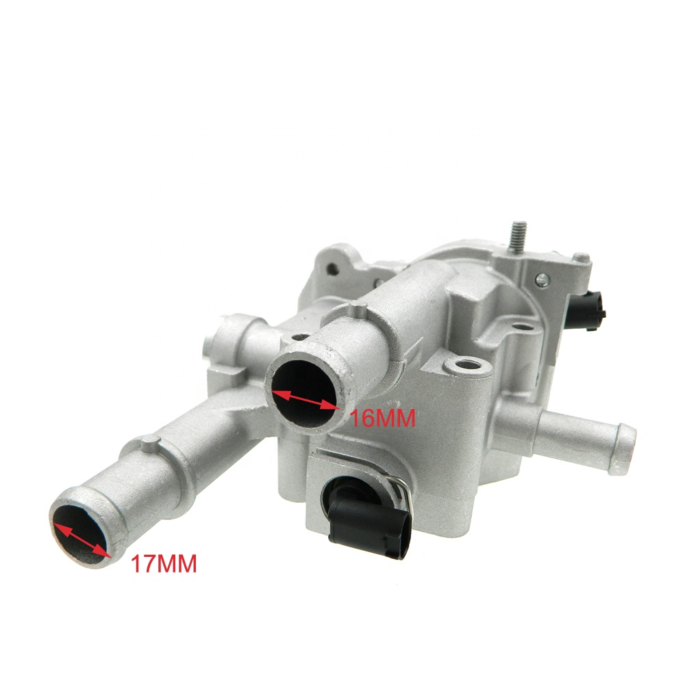 か Aluminum Cooling Thermostat Housing Cover for OPEL & Chevrolet