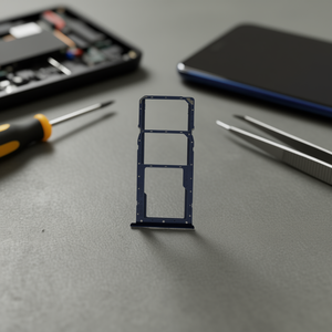 Bandeja para tarjeta SIM Micro SD para Oppo A17 4G Azul Oscuro - Product Image 3