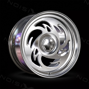 Rines Forjados de Cromo Pulido con Borde Profundo y Tuercas Ocultas 17x11 18x11 20x11 5x5 5x5.5 para Camionetas Chevy C10 C1500 OBS - Product Image 2