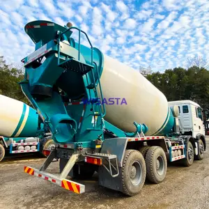 2021 Year Hydraulic Pump For 6X4 8X4 10m3 12 Cubic MetersSinotruk HOWO Innovative Volumetric Mobile Concrete Mixer Truck