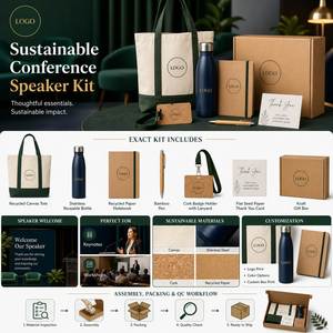 Coffret Cadeau de Bienvenue pour Conférencier Personnalisé avec Logo, Écologique, pour Salons Professionnels, Cadeau d'Entreprise Écoresponsable, Articles Promotionnels pour Événements, Fournisseur OEM ODM - Product Image 4