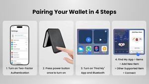 Meilleur vendeur, porte-cartes en silicone avec recharge sans fil, localisateur de carte de suivi, balise intelligente, appareil <span class=keywords><strong>iPhone</strong></span>, trouver mon appareil, trouver mon clé, localisateur mondial - Product Image 4