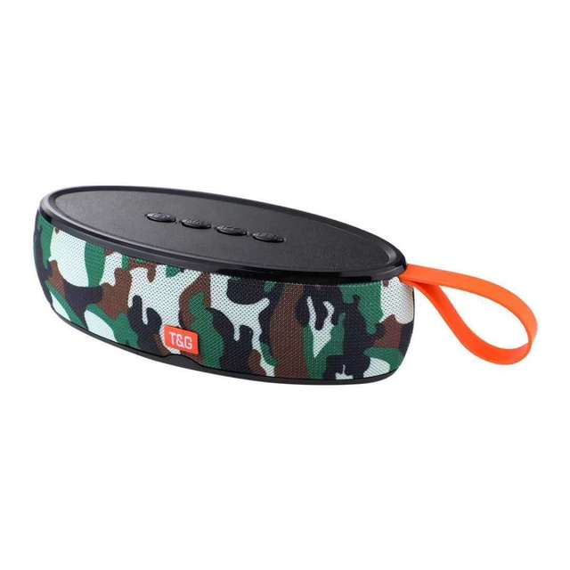 Factory Wholesale T&G Wireless Speaker Mini Portable Camouflage Sound Box Stereo Bass Speaker for Promotion Gifts & Retail