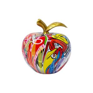 Nouveaux ornements créatifs en forme de pomme en résine époxy, sculptés artistiquement, cadeaux de déménagement pour la maison, pour le salon, l'entrée ou le meuble à vin - Product Image 5