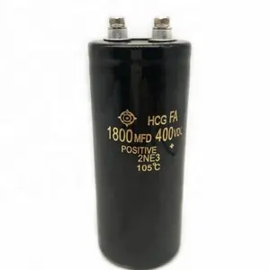 CHAOYUE Alta qualidade 400V 1800MFD Parafuso Terminal De Alumínio Capacitor Eletrolítico 400V 1800UF