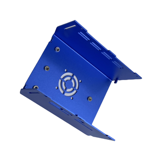 Piezas de Estampado OEM, Estampado de Precisión, Cubierta de Aluminio Pintada para Radiador - Product Image 2