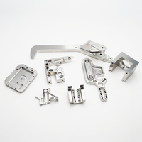 Pièces de cadre de précision en acier et aluminium usinées CNC à bas prix, usinage rapide CNC de métaux OEM, service sur mesure