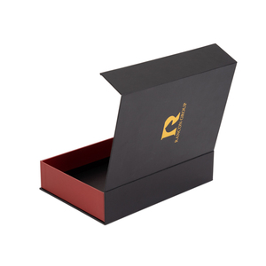 Cardboard <b>White</b> Book Shaped Magnetic Closure Cardboard Gift <b>Box</b> with Satin - Product Image 3