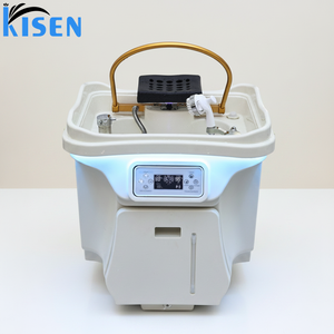 Kisen 2026 Lavabo Portatile per Parrucchieri dal Design Moderno, Senza Impianto Idraulico, con Serbatoio d'Acqua, Colore Bianco - Product Image 1