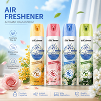 Désodorisant en aérosol personnalisable de 300 ml, directement de l'usine, parfum écologique pour l'intérieur de la voiture et l'assainissement des pièces domestiques