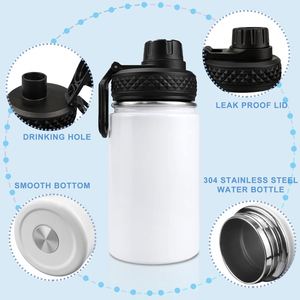 Custom Kids 12oz Double Layer Insulated Water Bottle Stainless Steel Material Outdoor Hiking Water Bottle - Product Image 2