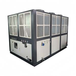 เครื่องทำความเย็นแบบระบายความร้อนด้วยอากาศ R410A ขนาด 168 กิโลวัตต์ เป็นมิตรต่อสิ่งแวดล้อม สำหรับโครงการโรงงานรักษ์โลก - Product Image 3