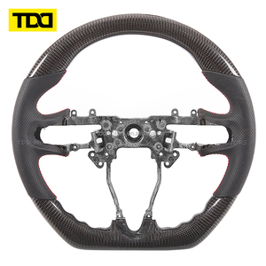 พวงมาลัยคาร์บอนไฟเบอร์แท้ TDD สำหรับ Honda Fit รุ่นที่สอง Civic รุ่นที่แปด และ Accord - Product Image 2