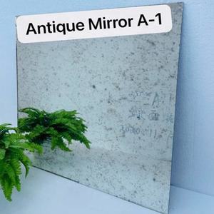 VATTI GLASS fornecimento por atacado alta qualidade chanfrado telhas espelho Antique Mirror Glass parede parede do banheiro espelho mesa - Product Image 5