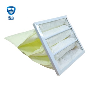 Fournisseur chinois de nouveaux filtres à air de poche, filtres en sac non tissé F7 F9 pour systèmes HVAC - Product Image 4