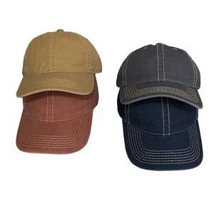 Venta al por mayor de gorras de béisbol en blanco personalizadas 6 paneles de algodón liso Casual sombrero de sol gorra de béisbol para hombres y mujeres - Product Image 6