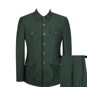 Traje de negocios Zhongshan de una sola botonadura de marca de tamaño grande de comercio exterior para África Sudáfrica entidad mayorista - Product Image 2