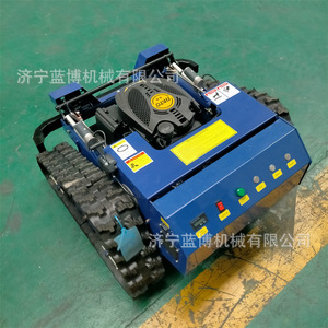 Tondeuse à gazon télécommandée autotractée à essence 4 temps avec lame rotative de broyage, qualité professionnelle, monocylindre - Product Image 1